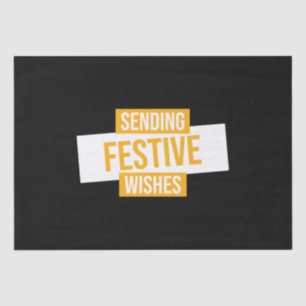 Happy new year 2024 -sending festive wishes tissue paper