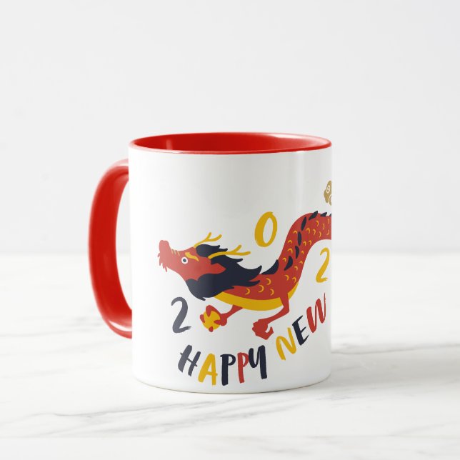 Happy New Year 2024 Year Of Dragon Mug (Front Left)