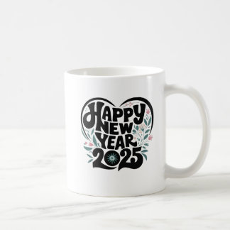 happy new year 2025  coffee mug