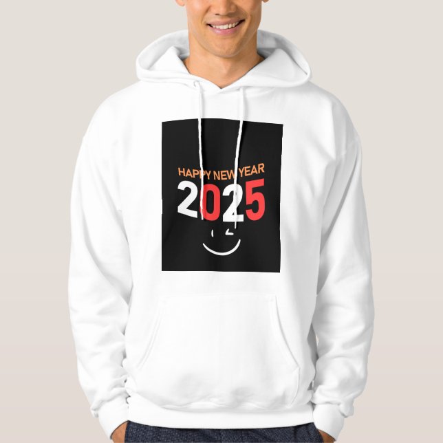 happy new year 2025 hoodie (Front)
