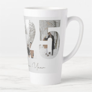 Happy New Year 2025 Latte Mug