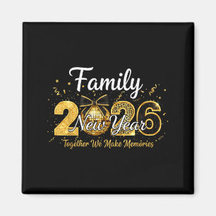 Happy New Year 2025 New Year's Eve Party Countdown Magnet