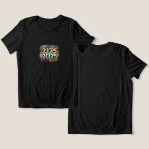 Happy New Year 2025 Png Tri-Blend Shirt
