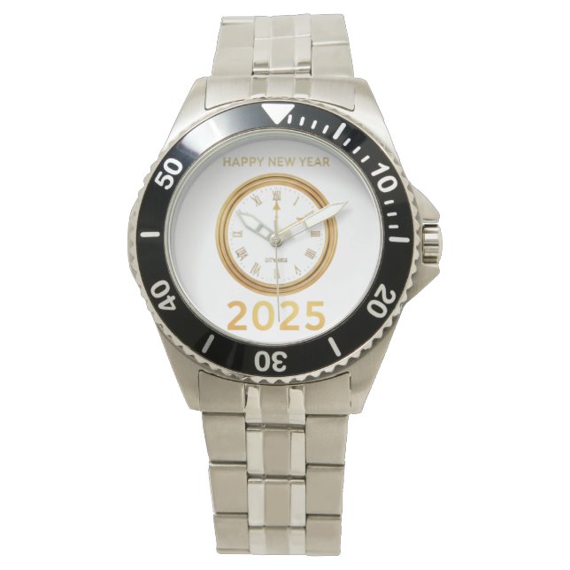 Happy New Year 2025 Watch (Front)