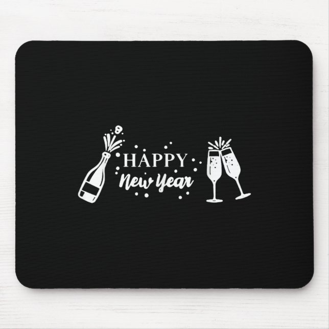 Happy New Year 2026 _1  Mouse Mat (Front)