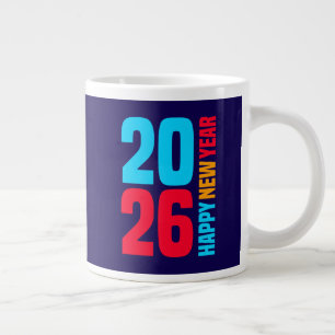 Happy New Year 2026-34568 Large Coffee Mug