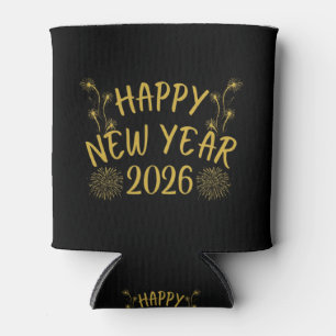 Happy New Year 2026 Can Cooler