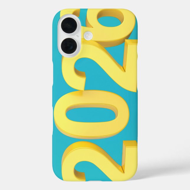 Happy New Year 2026 card Case-Mate iPhone Case (Back)