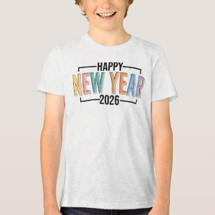 Happy New Year 2026 Celebration-62737 Plus Size T- Tri-Blend Shirt