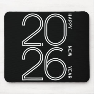 Happy New Year 2026 Celebration Eve Party Men Wome Mouse Mat