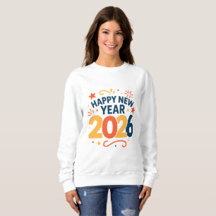 Happy New Year 2026 Celebration Sweatshirt