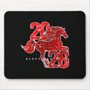 Happy New Year 2026 Chinese New Year 2026 Year Of Mouse Mat