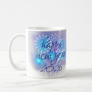 happy new year 2026 coffee mug