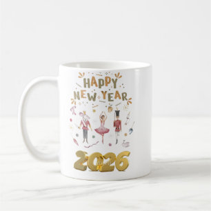 happy new year 2026 coffee mug