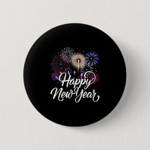 Happy New Year 2026 Costume Party Friends Family U 6 Cm Round Badge