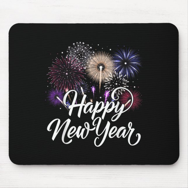 Happy New Year 2026 Costume Party Friends Family U Mouse Mat (Front)