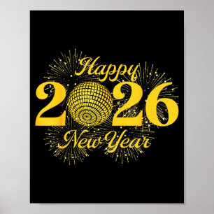 Happy New Year 2026 Countdown Party Trip Matching  Poster
