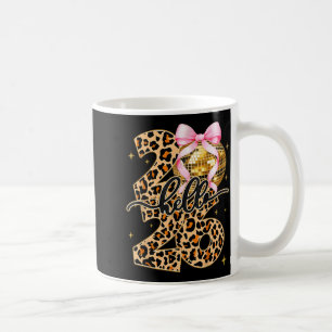 Happy New Year 2026 Disco Ball Bow New Year's Eve  Coffee Mug