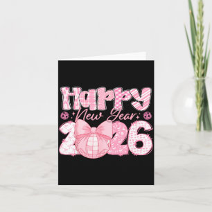 Happy New Year 2026 Eve Party Family Matching Men  Card