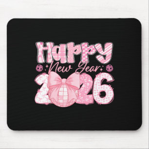 Happy New Year 2026 Eve Party Family Matching Men Mouse Mat