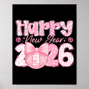 Happy New Year 2026 Eve Party Family Matching Men Poster