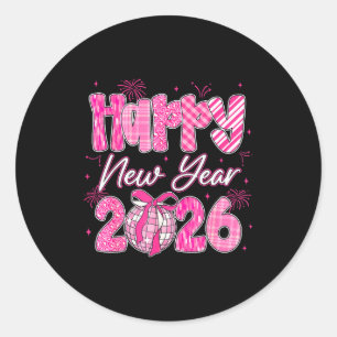 Happy New Year 2026 Eve Party Nye Family Matching Classic Round Sticker