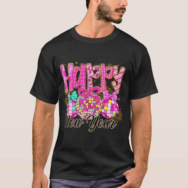 Happy New Year 2026 Family Celebration New Years E T-Shirt (Front)