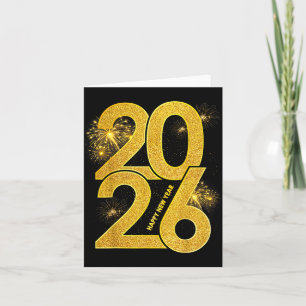 Happy New Year 2026 Firework Family Matching Men W Card