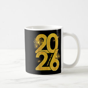 Happy New Year 2026 Firework Family Matching Men W Coffee Mug