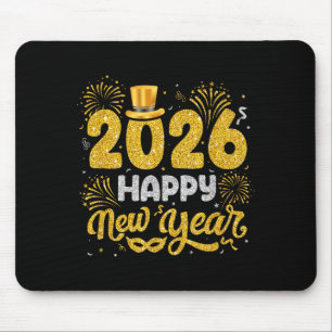 Happy New Year 2026 Fireworks New Years Eve Men Wo Mouse Mat