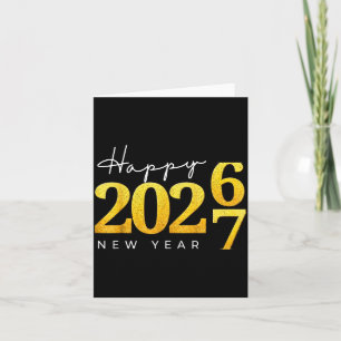 Happy New Year 2026 Funny 67 New Year Countdown Si Card