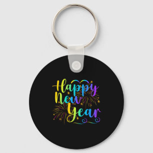 Happy New Year 2026 Funny Family Friend New Year E Key Ring