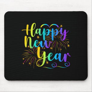 Happy New Year 2026 Funny Family Friend New Year E Mouse Mat