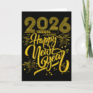 Happy New Year 2026 Funny New Years Eve Party Men  Card