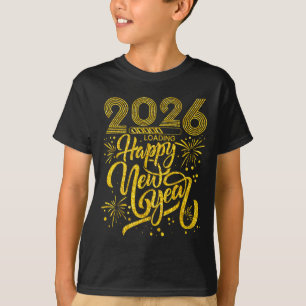 Happy New Year 2026 Funny New Years Eve Party Men  T-Shirt