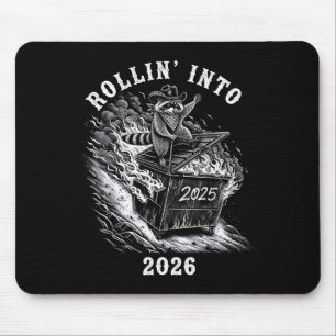 Happy New Year 2026 Goodbye 2025 Hello 2026 Family Mouse Mat