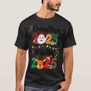 Happy New Year 2026 Goodbye 2025 Hello 2026 Men Wo T-Shirt