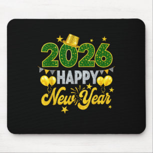 Happy New Year 2026 Matching Family Mouse Mat