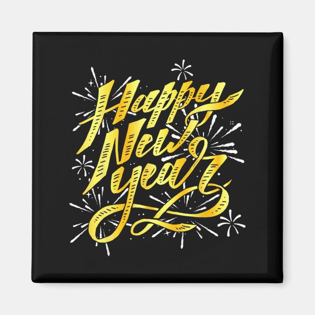 Happy New Year 2026 Men Women Kids New Year Eve Pa Magnet (Front)