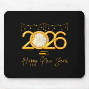 Happy New Year 2026 Mouse Mat