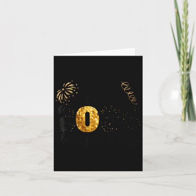 Happy New Year 2026 New Year Party Friends Family  Card (Front)