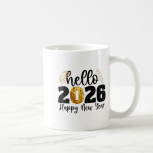 Happy New Year 2026 New Year Party Friends Family  Coffee Mug