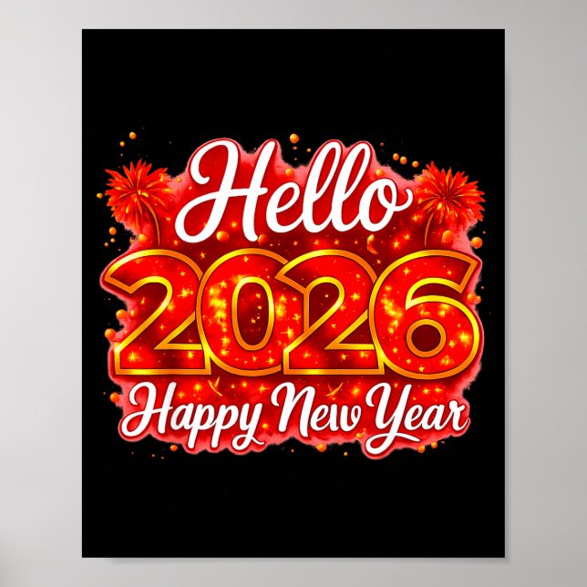Happy New Year 2026 New Year Party S For Friends F Poster (Front)