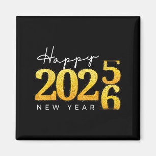 Happy New Year 2026 New Year's Eve Countdown Party Magnet
