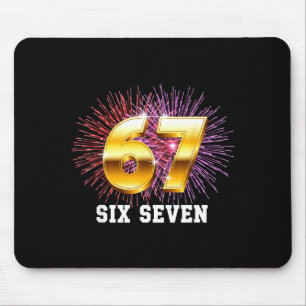 Happy New Year 2026 New Year's Eve Party 67 Six Se Mouse Mat
