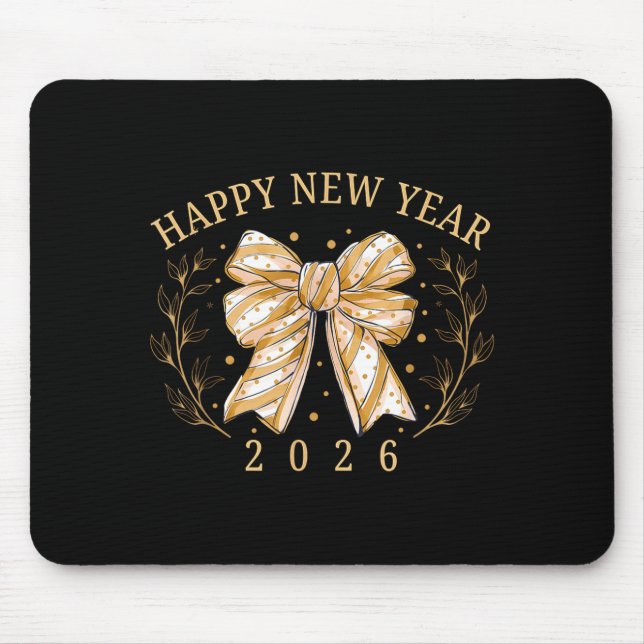 Happy New Year 2026 New Years Eve Party Countdown  Mouse Mat (Front)