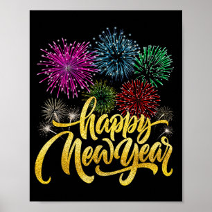 Happy New Year 2026 New Years Eve Party Countdown  Poster