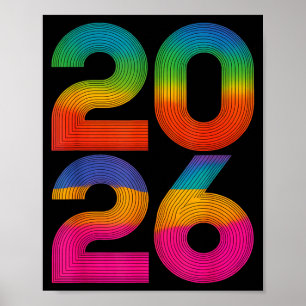 Happy New Year 2026 New Years Eve Poster