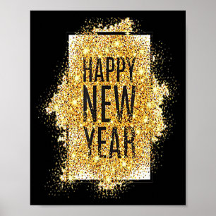 Happy New Year 2026 New Years Eve Poster