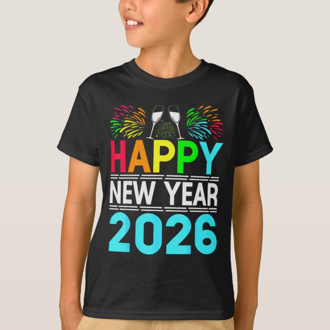 Happy New Year 2026 Nye Party - Funny New Years Ev T-Shirt (Front)